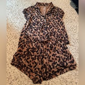 NWOT Shorts PJ Set